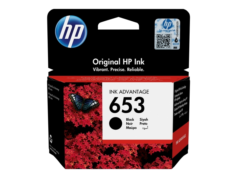 HP 653 Black Original Ink Advantage Cart Cijena
