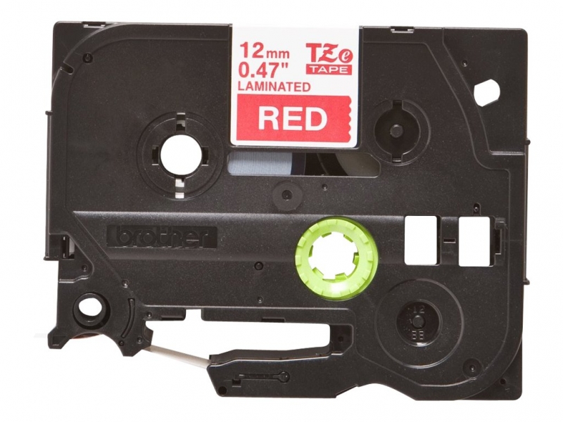 BROTHER TZE435 12mm WHITE ON RED Cijena