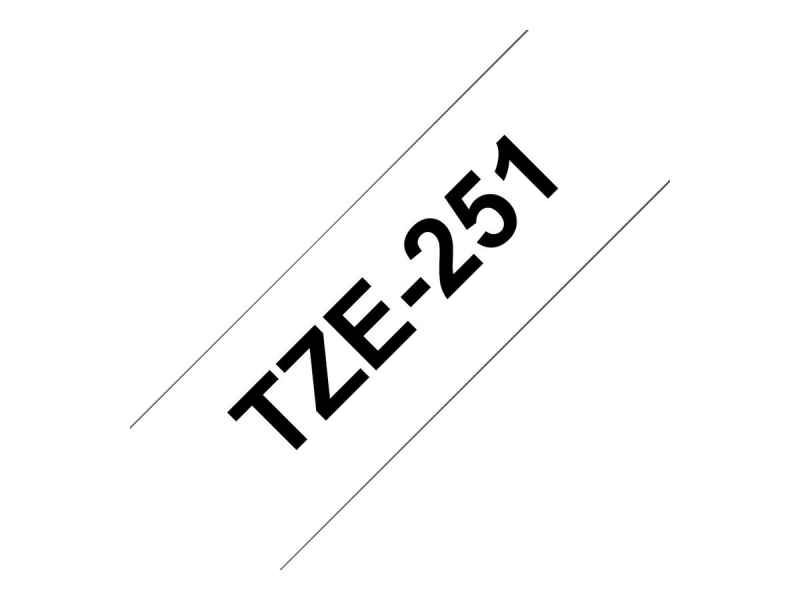 BROTHER TZE251 tape black/white 24mm 8m Cijena