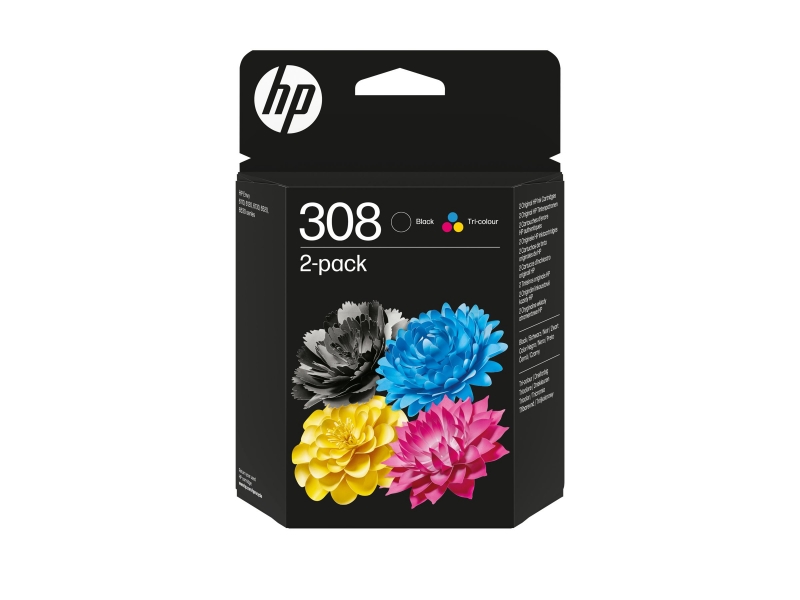 HP 308 Black/Tri-Color Ink Cart Combo 2P Cijena