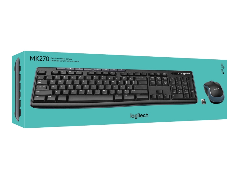 LOGI Wireless Combo MK270 - N/A HRV-SLV Cijena
