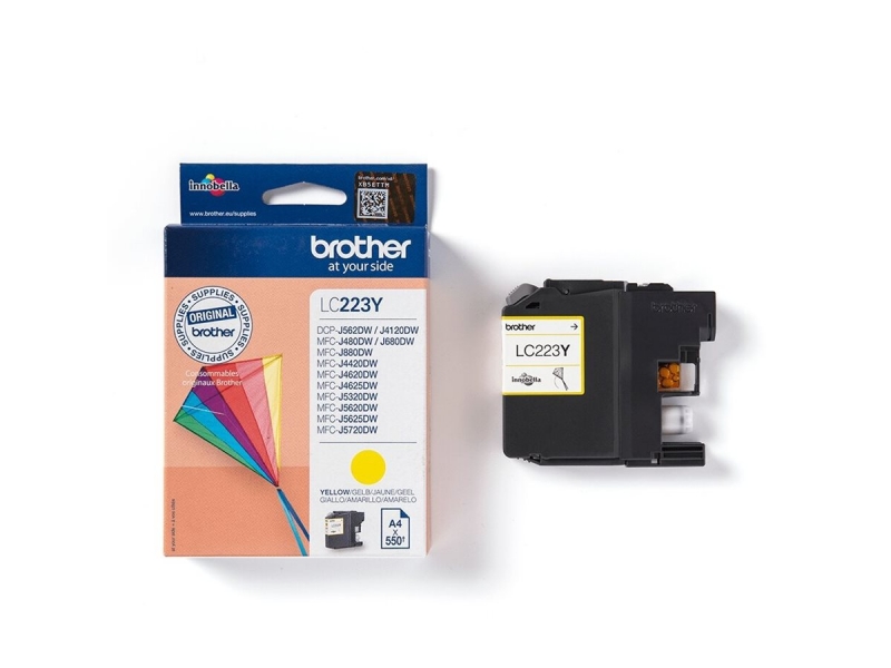 BROTHER LC223Y ink yellow 550pages Cijena