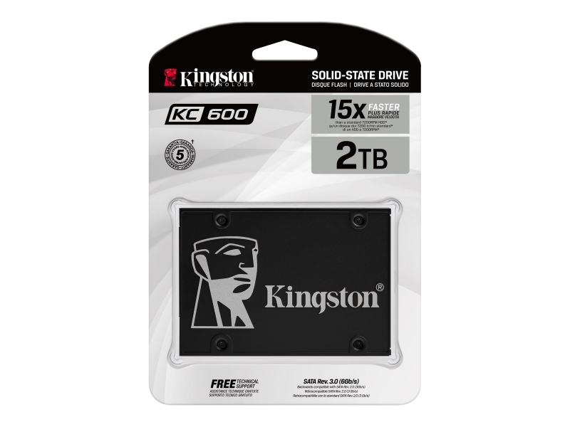 KINGSTON 2048GB SSD KC600 SATA3 2.5inch Cijena