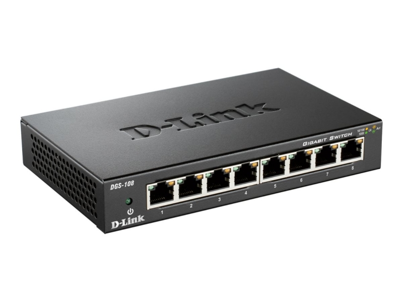 D-LINK DGS-108/E 8-port Gigabit Switch Cijena