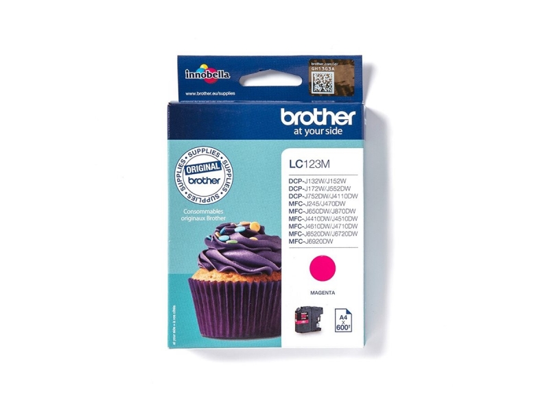 BROTHER LC-123 ink cartridge magenta Cijena