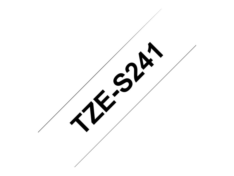 BROTHER TZES241 18mm BLACK ON WHITE ADH Cijena