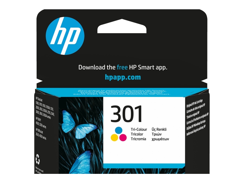 HP 301 original ink cartridge tri-co 3ml Cijena