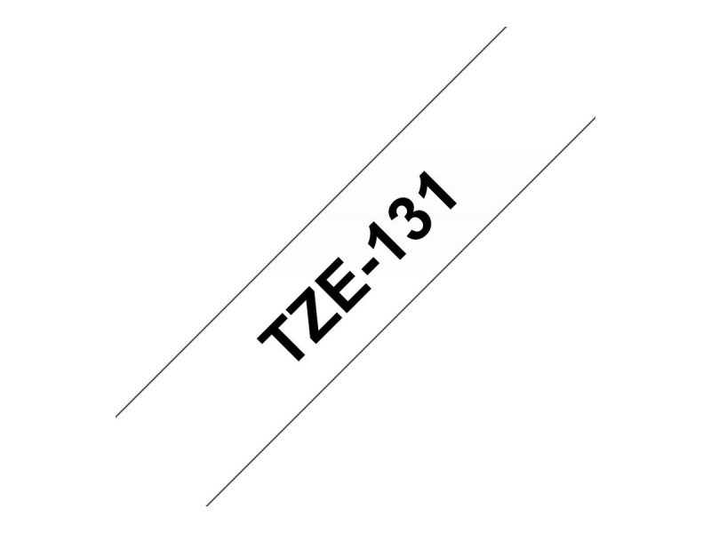 BROTHER TZE131 tape black/clear 12mm 8m Cijena