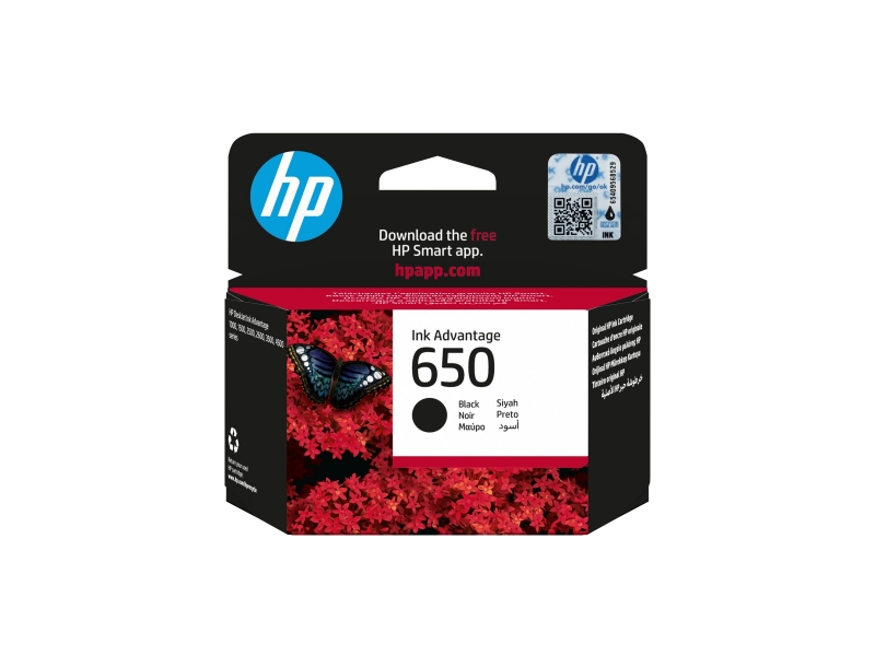 HP 650 Black Original Ink Advant. Cartr. Cijena