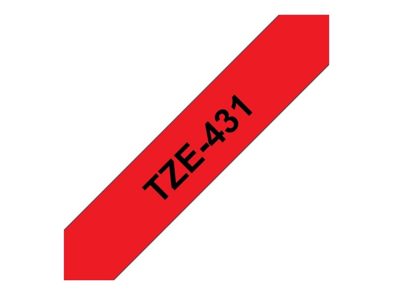 BROTHER TZE431 tape black/red 12mm 8m Cijena