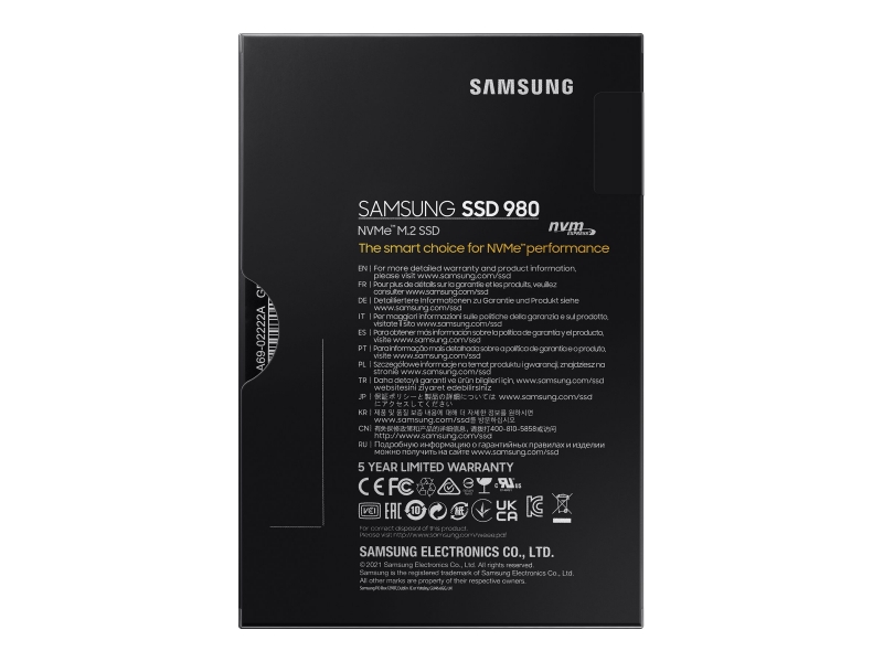 SAMSUNG SSD 980 500GB M.2 NVMe PCIe Cijena