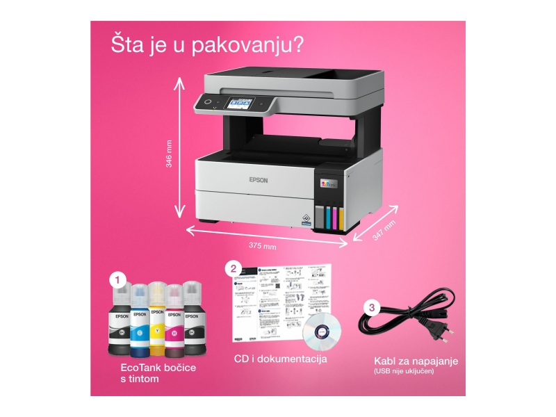 EPSON L6490 MFP ink 10ppm Cijena