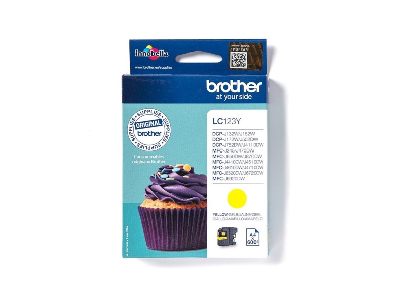 BROTHER LC-123 ink cartridge yellow Cijena