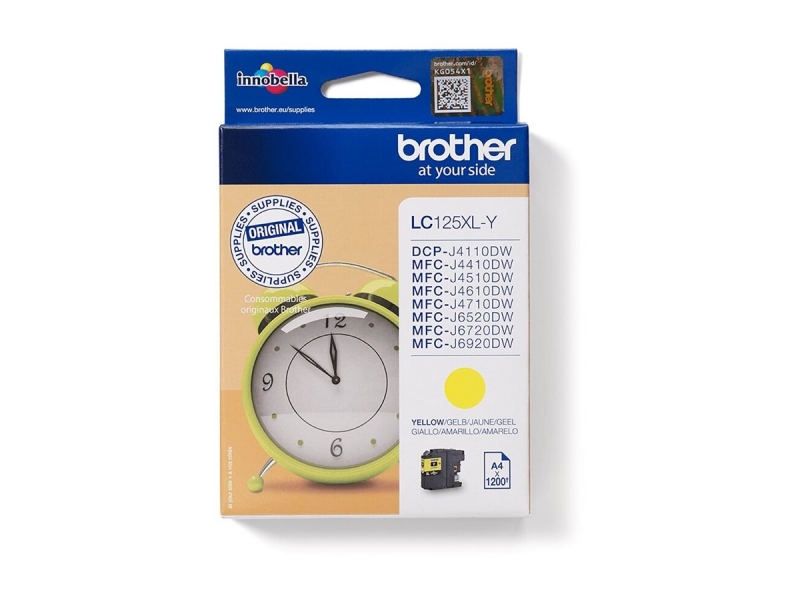 BROTHER LC125XLY ink yellow 1200pages Cijena