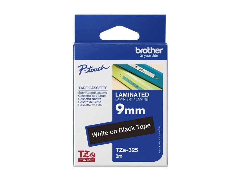BROTHER TZE325 tape white/black 9mm 8m Cijena
