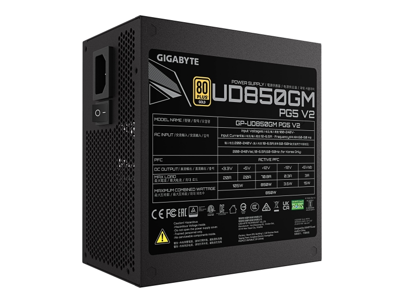 GIGABYTE GP-UD850GM PG5 V2 850W PSU Cijena