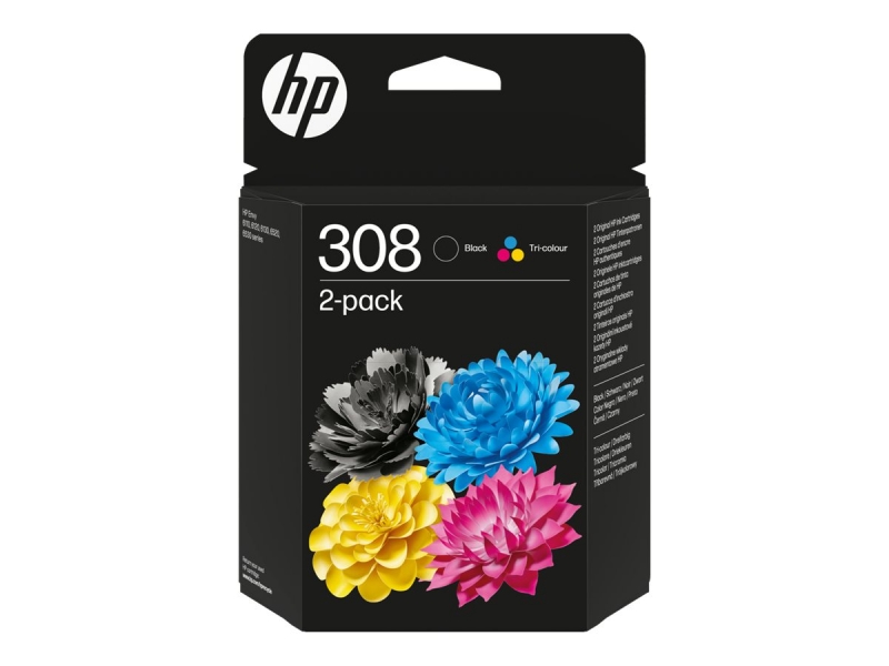 HP 308 Black/Tri-Color Ink Cart Combo 2P Cijena