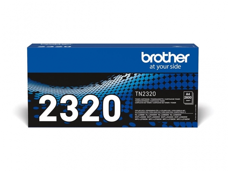 BROTHER TN2320 black toner 2600 pages Cijena