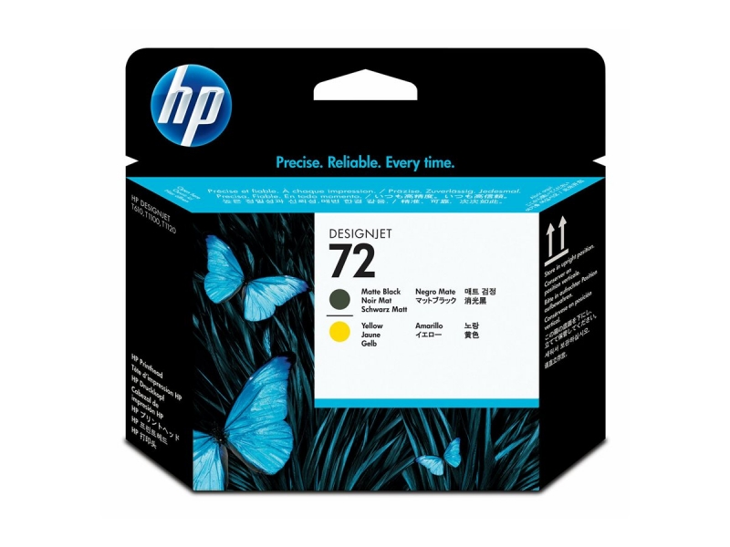 HP 72 Printhead black matte and yellow Cijena