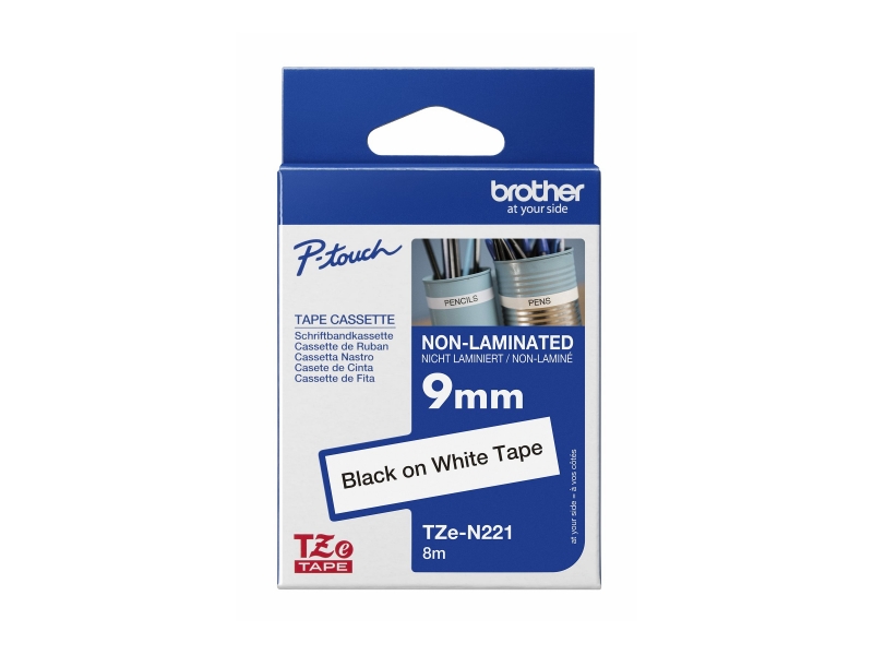BROTHER TZEN221 9mm BLACK ON WHITE NON Cijena