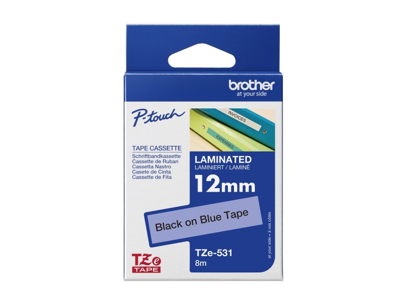 BROTHER TZE531 tape black/blue 12mm 8m Cijena