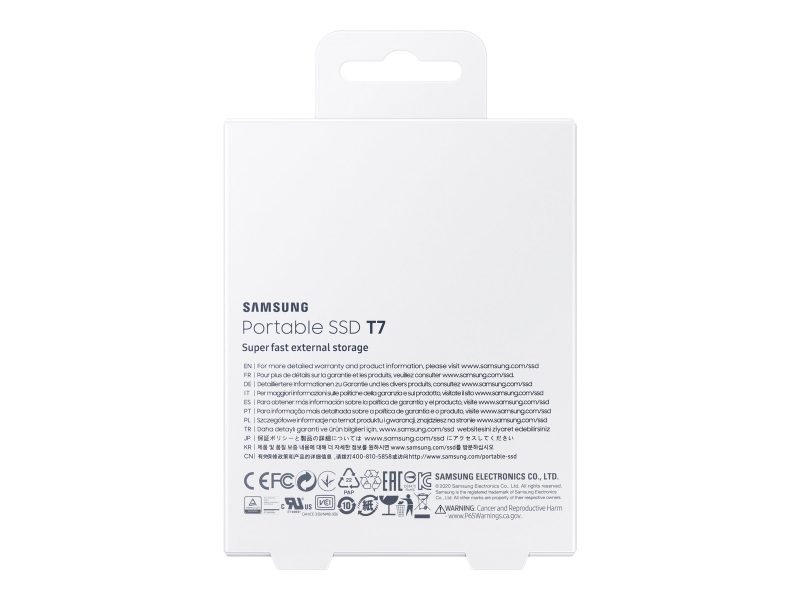 SAMSUNG Portable SSD T7 1TB Grey Cijena