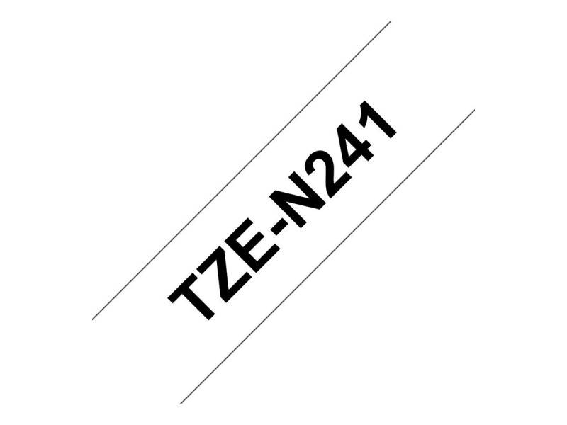 BROTHER TZEN241 bk/wh nonlaminate 18mm Cijena