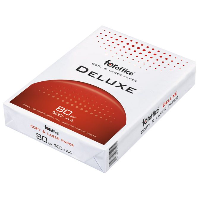 Papir ILK Copy Deluxe A4 80g pk500 FORoffice (crveni omot) Cijena