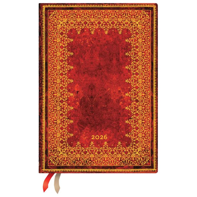 Planer tjedni 2026-12,5x17,5cm-midi horizontalni s gumicom Foiled Flexi Paperblanks FE0839-3 Cijena