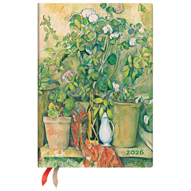 Planer dnevni 2026-13x18cm-midi s gumicom Cezanne’s Terracotta Paperblanks DE0752-5 Cijena