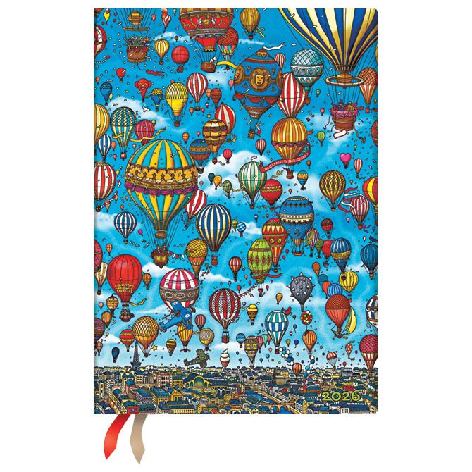 Planer dnevni 2026-12,5x17,5cm-midi s gumicom Balloon Festival Flexi Paperblanks FE0834-8 Cijena