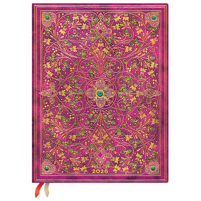 Planer tjedni 2026-18x23cm-ultra horizontalni s gum. Diamond Jubilee Paperblanks DE0799-0 Cijena