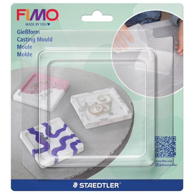 Kalup za modeliranje kvadrat Fimo casting powder Staedtler 8742 54 blister Cijena