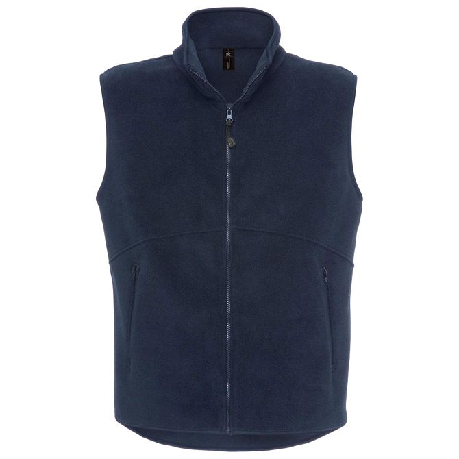 Prsluk zip unisex-flis B&C Traveller 300g tamnoplavi XL!! Cijena