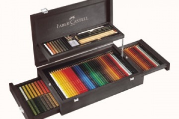 Faber-Castell setovi u drvenim kutijama sniženi 10%