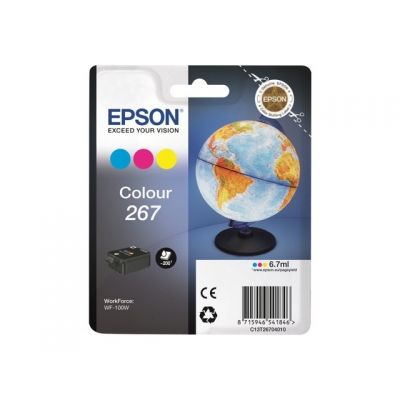 EPSON 2LB 267 ink cartridge cyan magenta