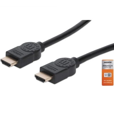 Manhattan kabel HDMI M/M, 4K@60Hz,UHD,Eth, 5m,crni