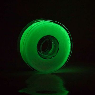 PLA filament 1.75 mm, 1 kg, glow green