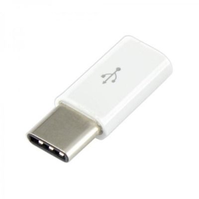 SBOX adapter micro USB ženski-type C muški bijeli