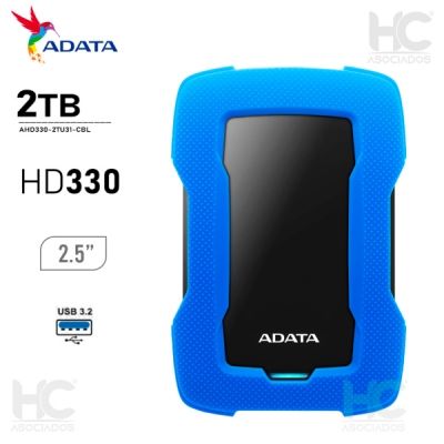 ADATA Ex HDD HD330, 2TB, usb3.0, plavi
