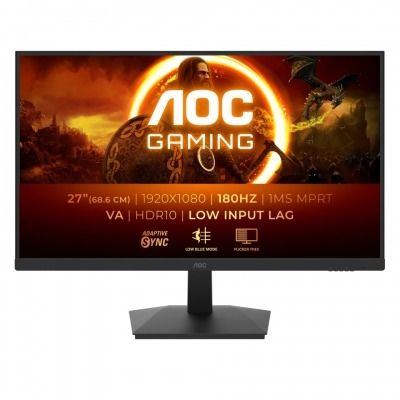 AOC 27G15N2, 27”, DP, HDMI, 180Hz, 1ms