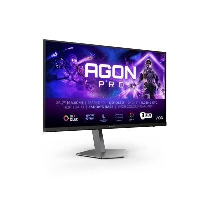 AGON AG276QZD2 27”, QD-OLED, 2XHDMI, 2xDP, 2k, 240