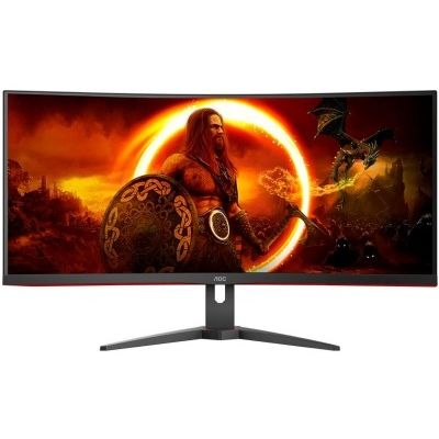 AOC LED 34”, CU34G2XE, HDMIx2, DP, 144Hz, 1ms