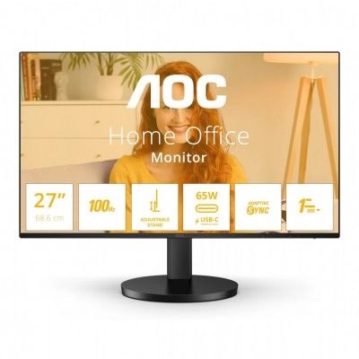 AOC IPS 27” Q27B3CF2, QHD, HDMI, USB-C, HAS, 100Hz