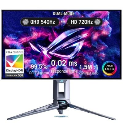 ASUS PG27AQWP-W, 27”, 2xHDMI, DP, 540Hz/720Hz