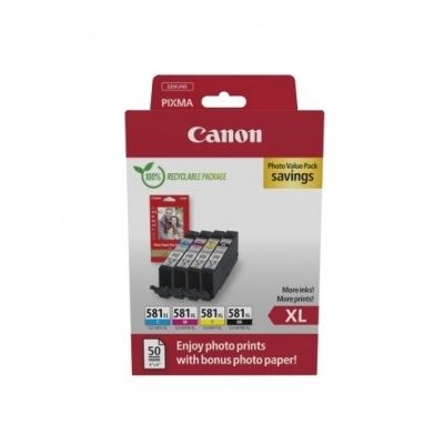Canon multipack CLI-581XL BK C M Y -  Photo Pack