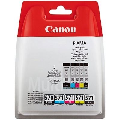 Canon multipack PGI-570 + CLI-571 B C M Y
