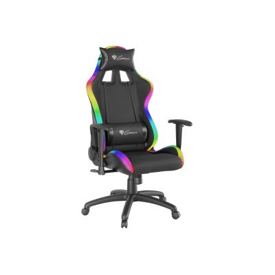Genesis Trit 500 RGB, gaming stolica, crna