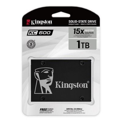 Kingston SSD KC600, R550/W520,1024GB, 7mm, 2.5”
