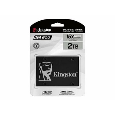 Kingston SSD KC600, R550/W520,2048GB, 7mm, 2.5”